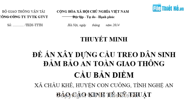 thiết kế cầu,thiết kế cầu treo,cầu treo,bản vẽ cầu treo,cầu treo Nghệ An